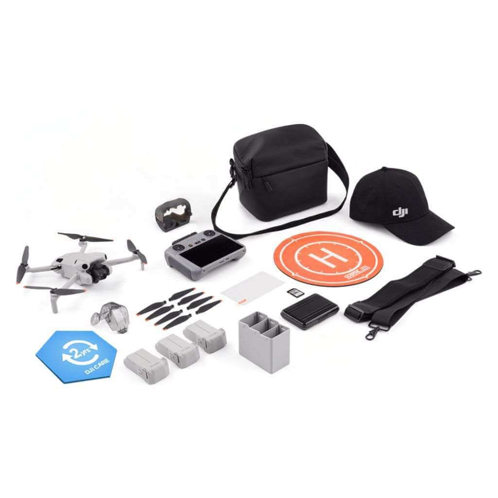 DJI Mini 4 Pro Fly More Combo (DJI RC 2) - Super Bundle 