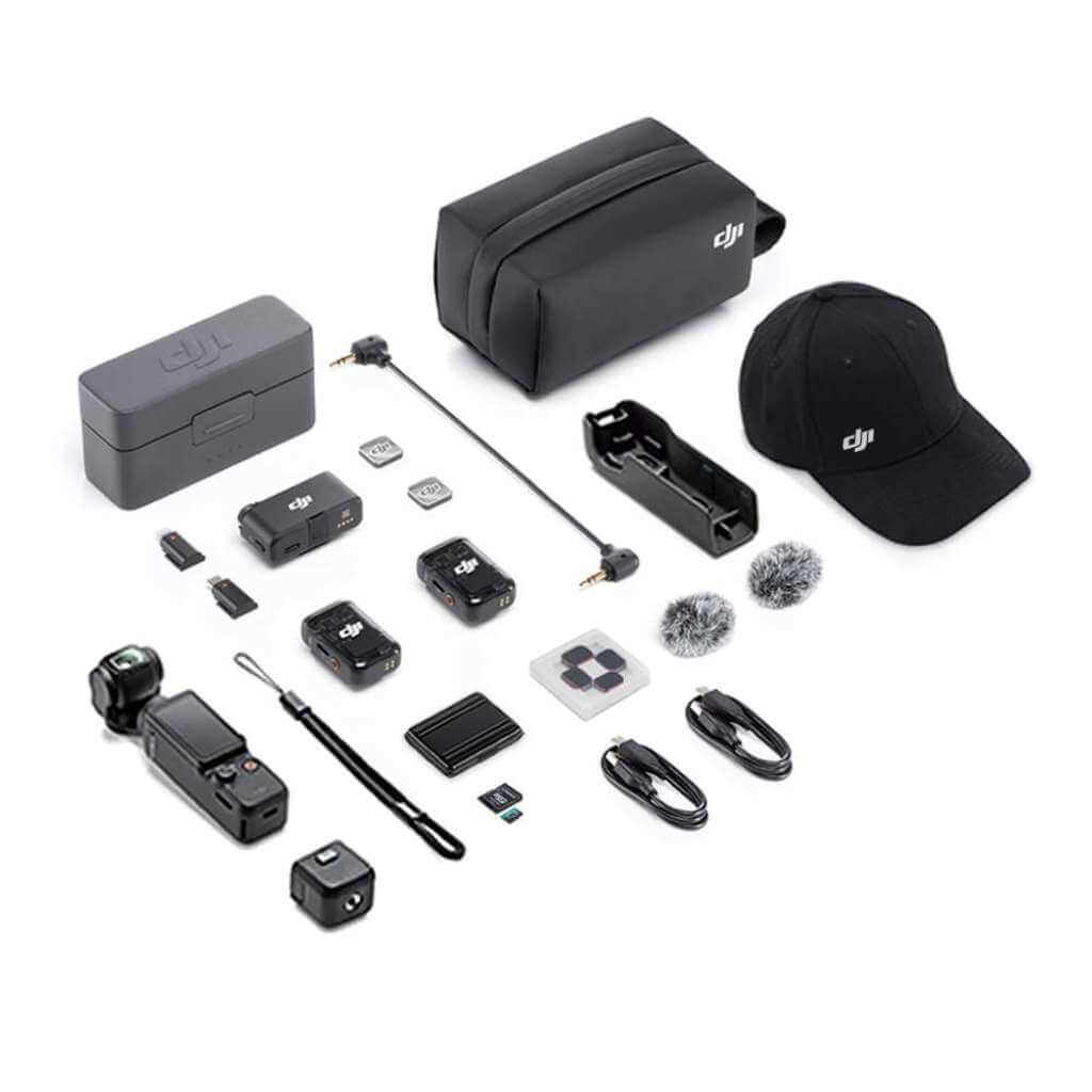 DJI Osmo Pocket 3 + DJI Mic 2 Studio Combo - Super Bundle 