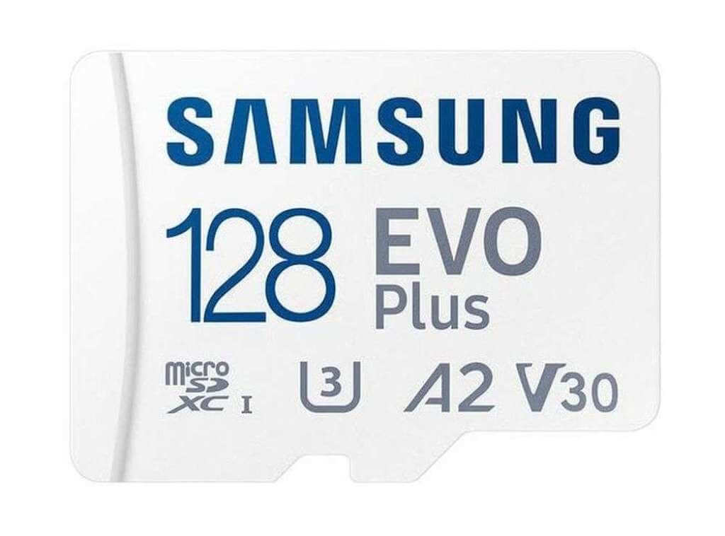 Samsung EVO Plus Micro SDXC 128GB Class 10 + SD adaptér 