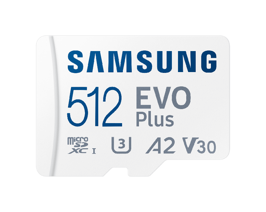 Samsung EVO Plus Micro SDXC 512GB Class 10 + SD adaptér 