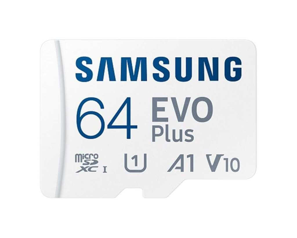 Samsung EVO Plus Micro SDXC 64GB Class 10 + SD adaptér 