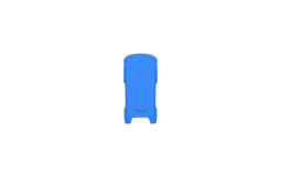 Tello Part 4 Snap On Top Cover (Blue) 