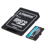 Kingston Canvas Go! Plus microSDXC 256GB + SD adaptér 