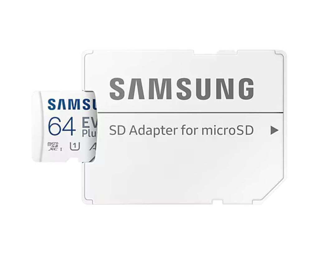 Samsung EVO Plus Micro SDXC 64GB Class 10 + SD adaptér 