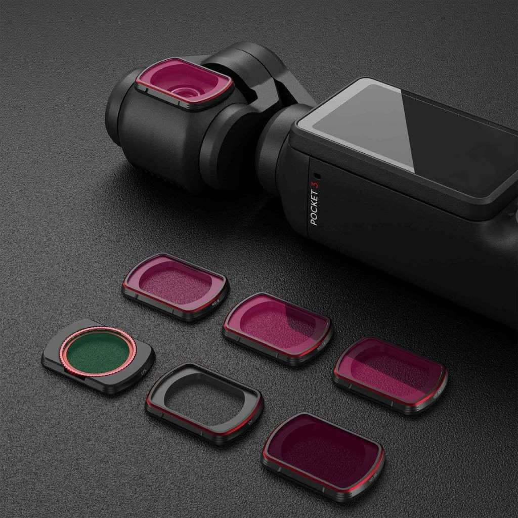 Set 6 ks ND filtrů na DJI Osmo Pocket 3 