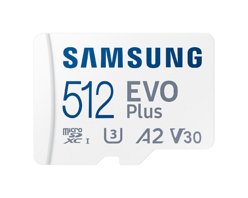 Samsung EVO Plus Micro SDXC 512GB + SD adaptér