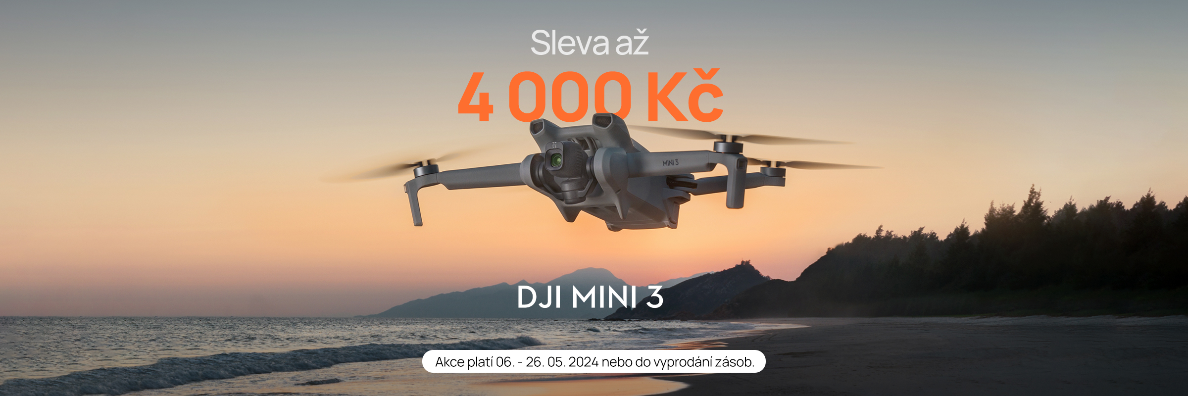 DJI Mini 3 - sleva až 4000 Kč