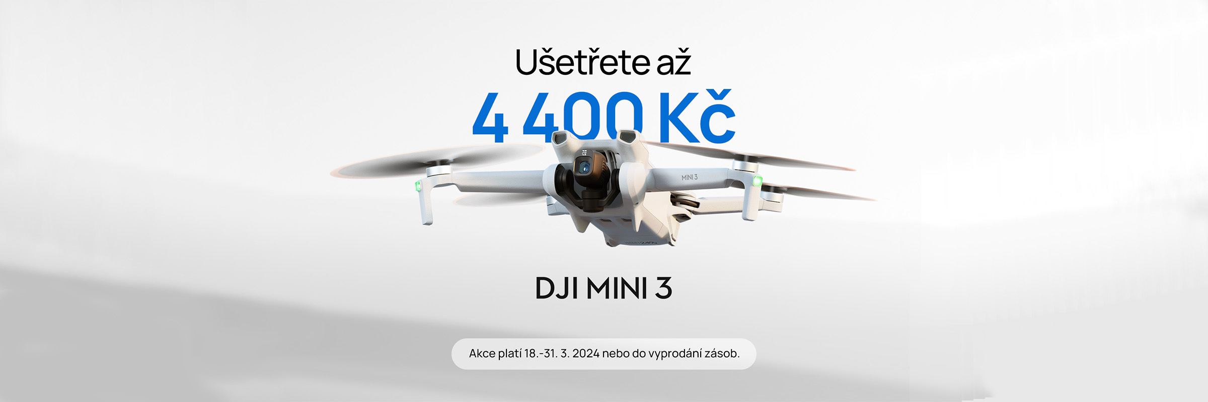 DJI Mini 3 - ušetřete až 4400 Kč
